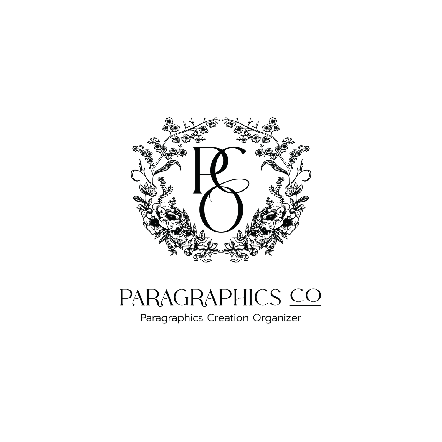Logo Paragraphics co.