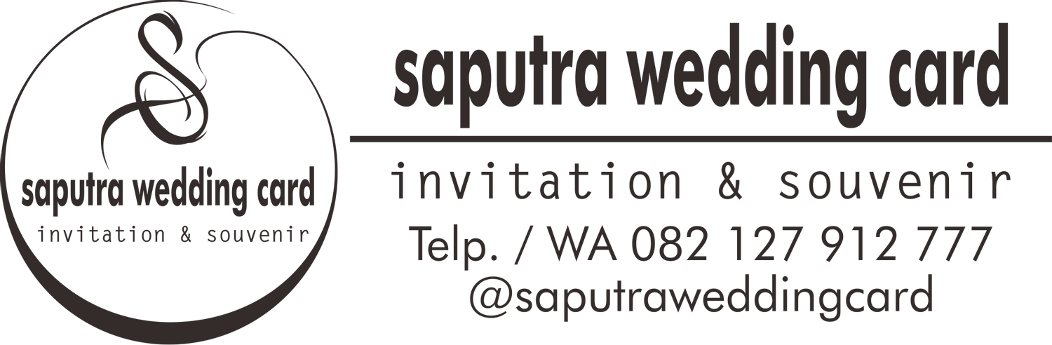 Logo Saputra Wedding Card