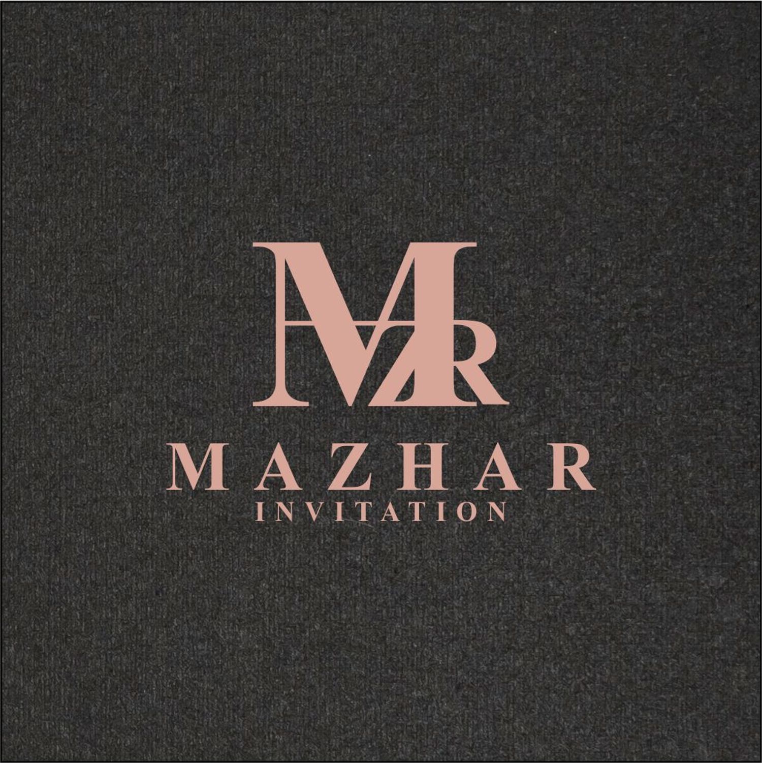 Logo Mazhar Invitation