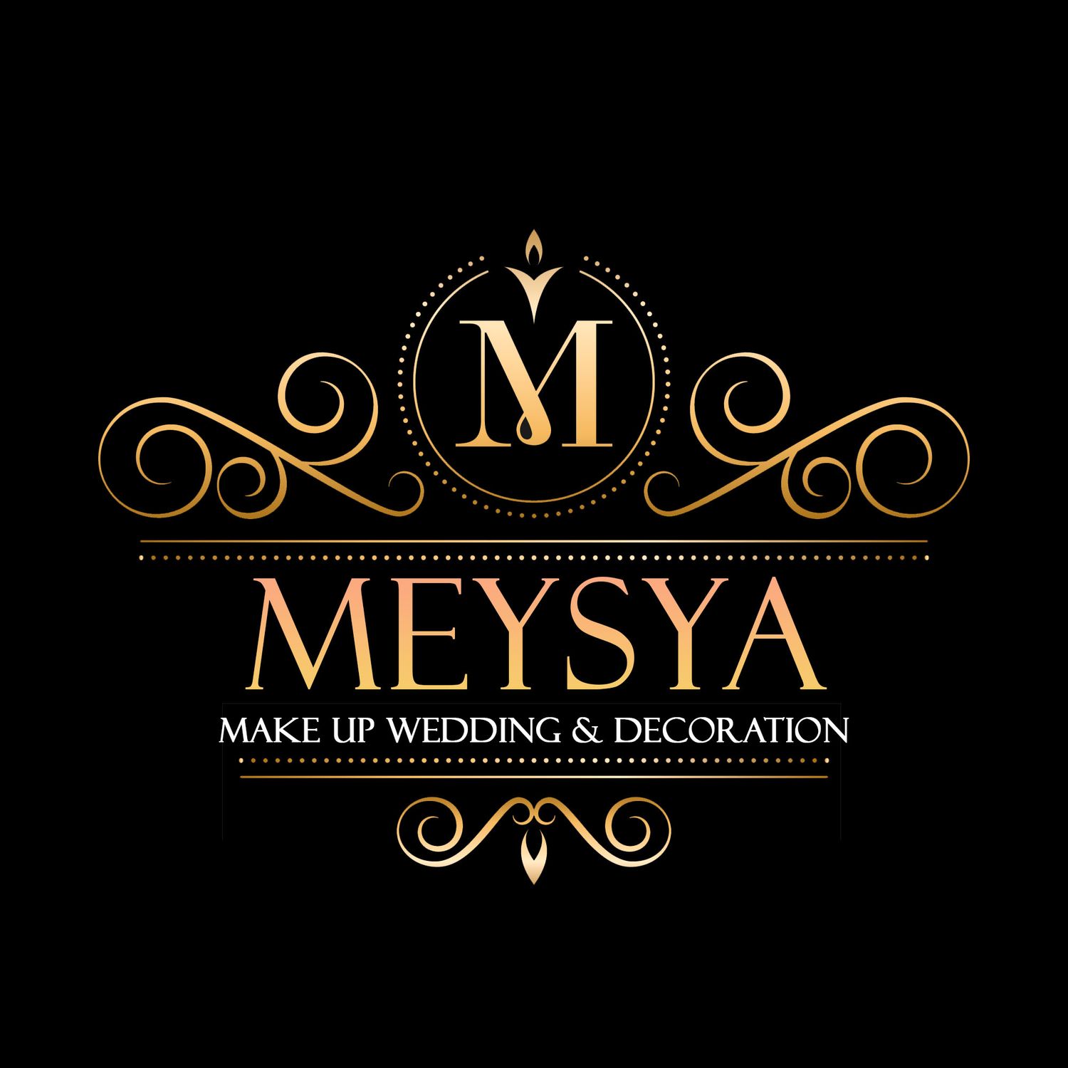 Logo meysha makeup & dekorasi